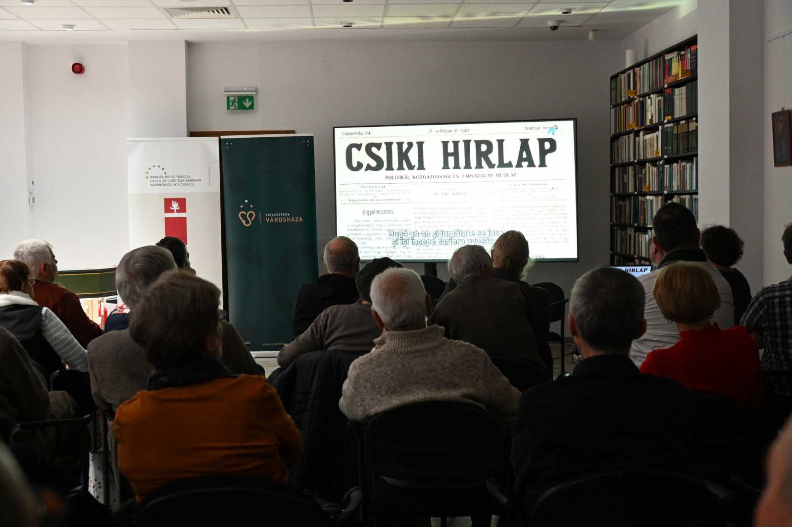 Telt házat vonzott a Pál Gábor életét felidéző est Csíkszeredában. | Fotók: Hargita Megyei Kuturális Központ