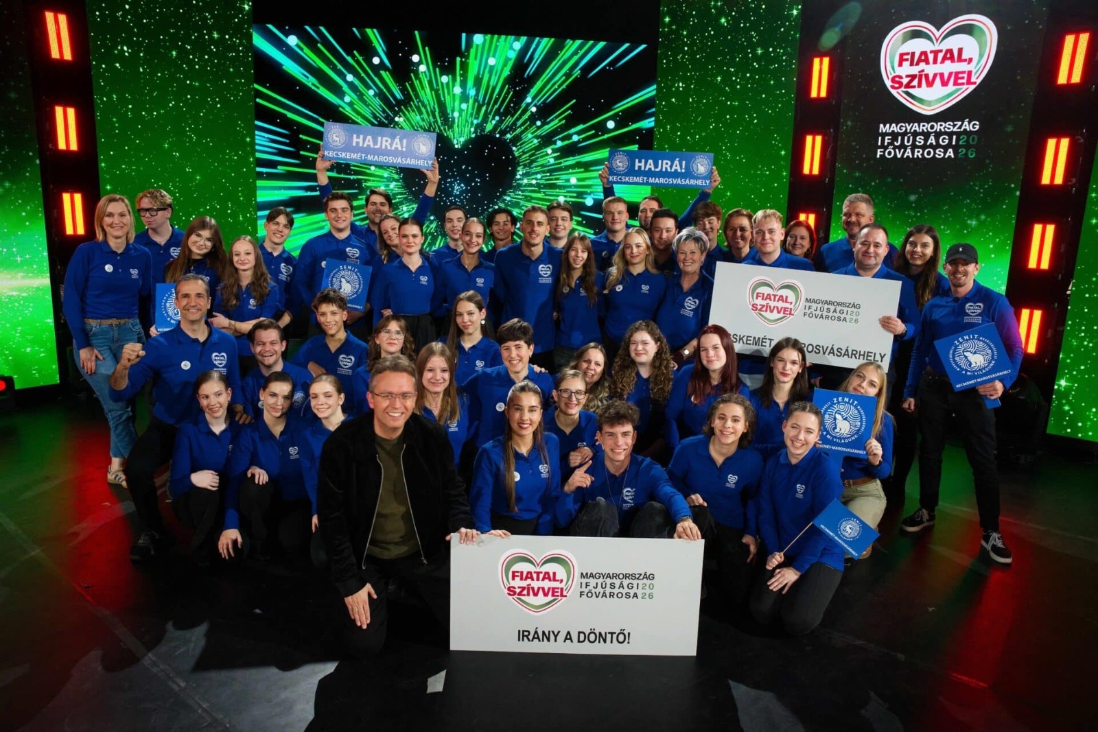 Kecskemét és Marosvásárhely közös csapata az elődöntőben | Fotó: MIET