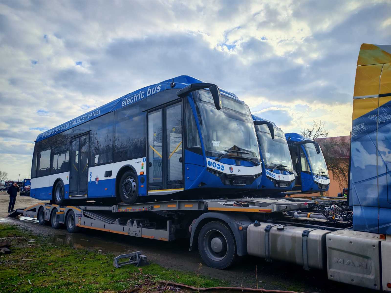 Az elektromos buszokkal üzemel majd a tömegközlekedés. 