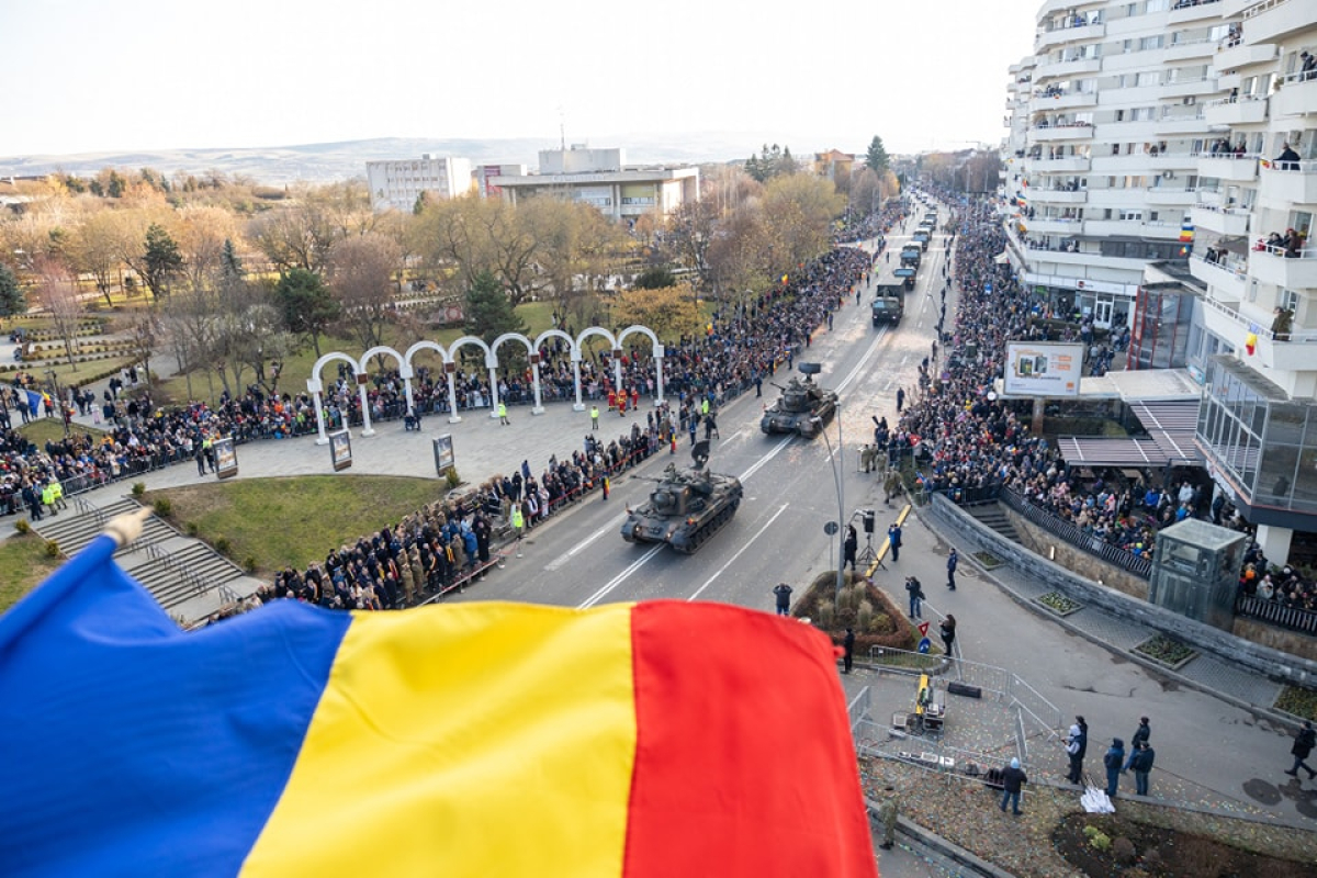 A román hadsereg ma inkább parádéhadsereg, mint valódi haderő? Fotó: Defense Romania Facebook oldal