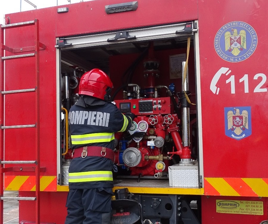 A helyszínre kivonultak a tűzoltók | Korábbi fotó: Szilágy Megyei Katasztrófavédelmi Felügyelőség