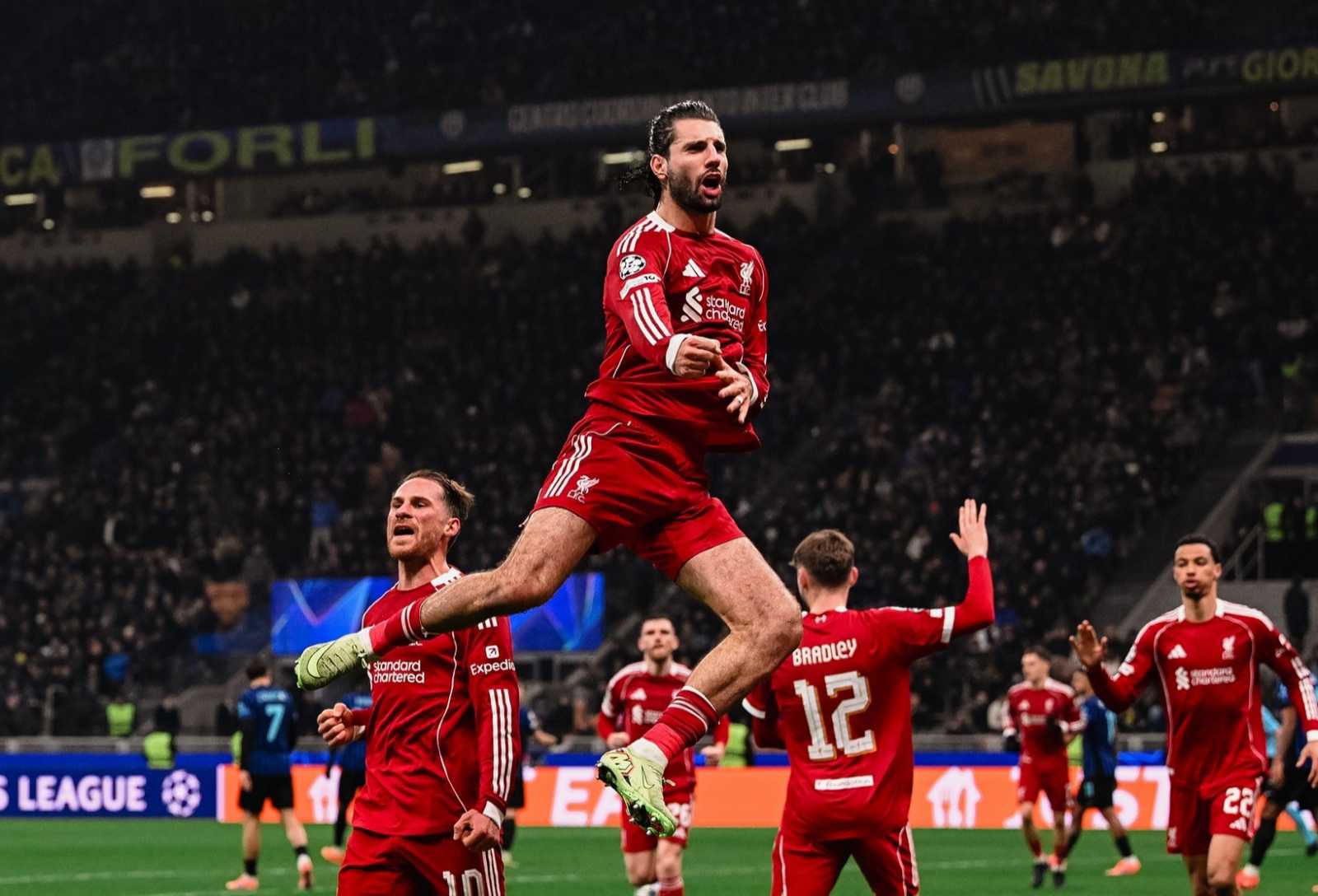 Szoboszlai Dominik megállíthatatlan. | Fotó: Liverpool FC