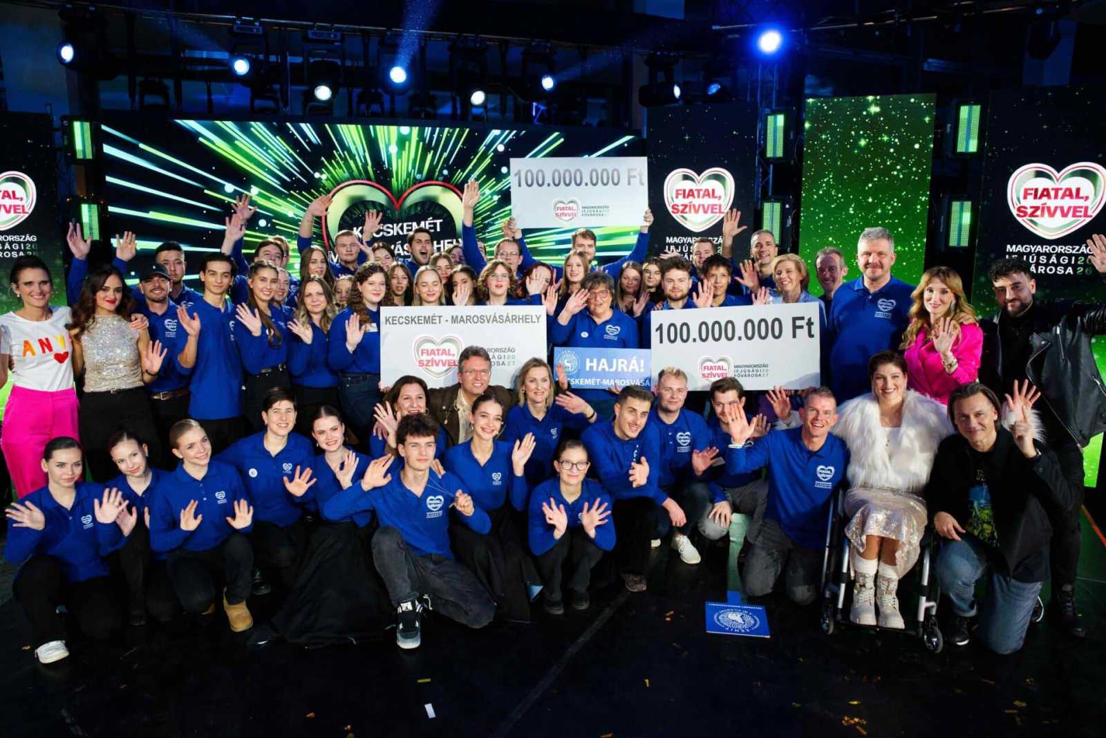 Kecskemét és Marosvásárhely népes csapata a döntő után | Fotó: Tamási Zsolt Facebook oldala