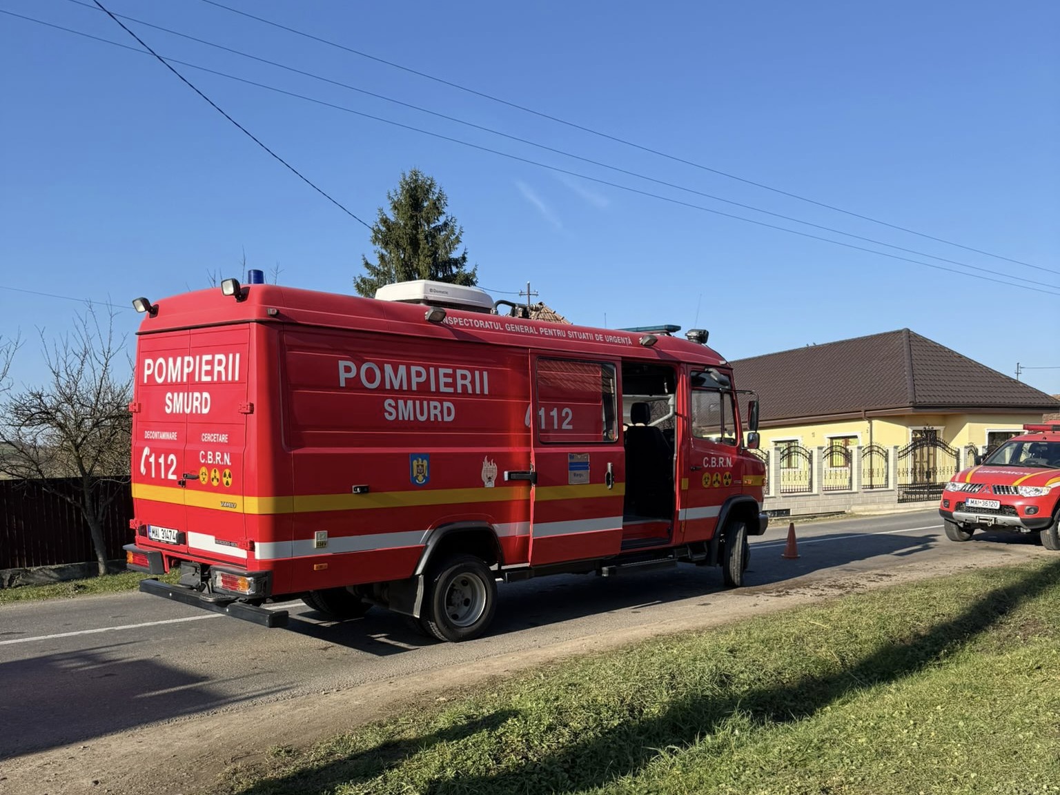 Gázszivárgást jeleztek egy jobbágyfalvi magánház lakói | Fotó: ISU