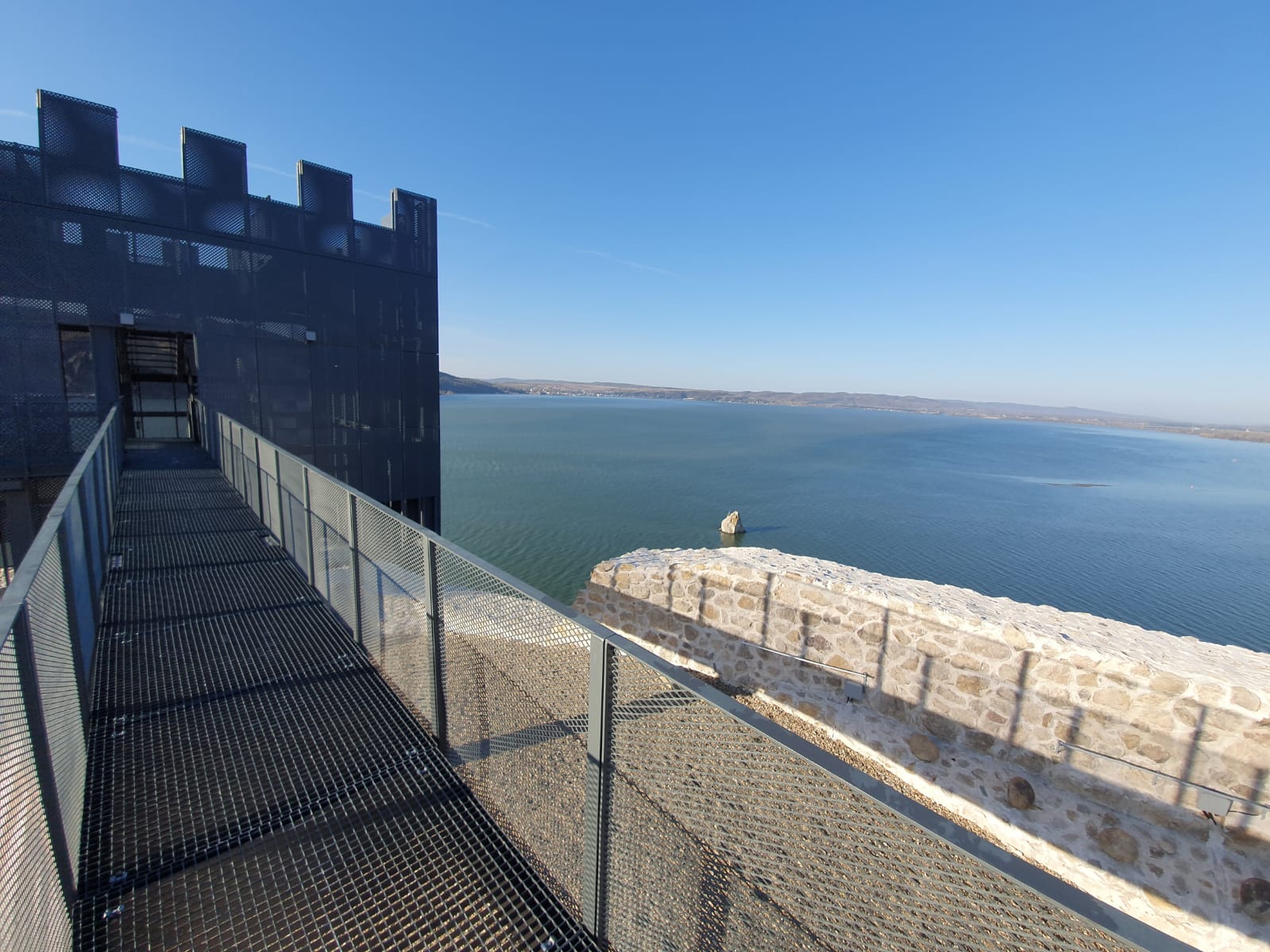 Kilátás a Dunára a Szent László-várból | A szerző felvétele