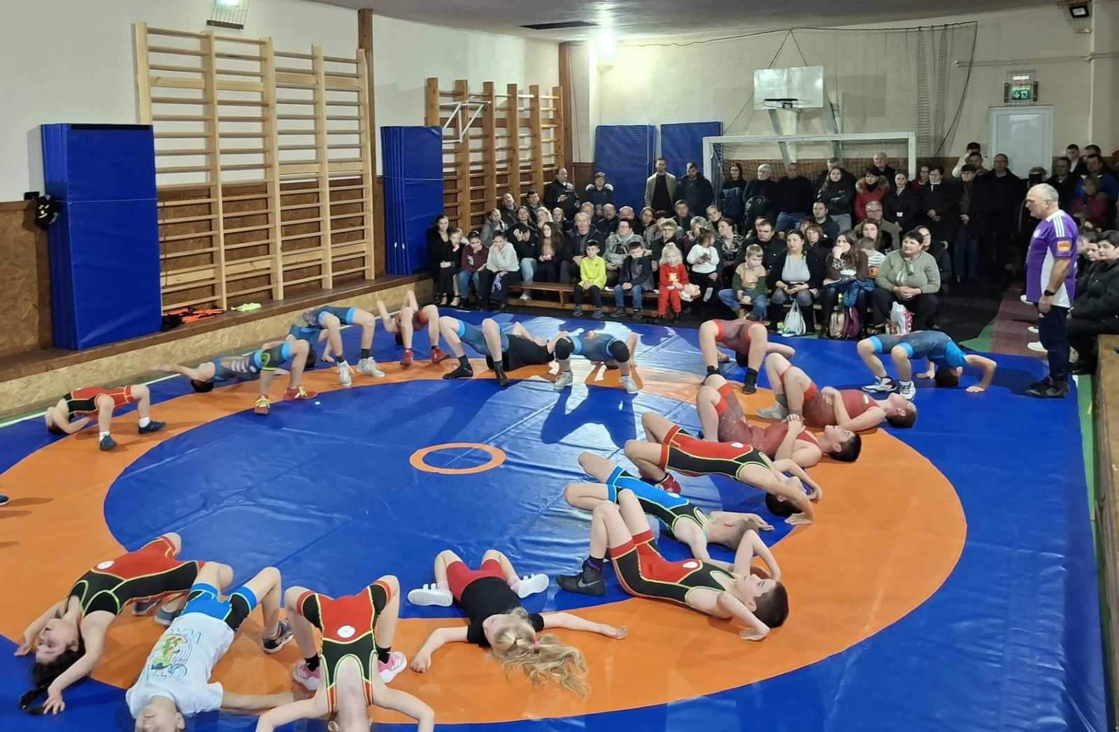 A birkózóbemutató is sok érdeklődőt vonzott | Fotó: Tamás Károly