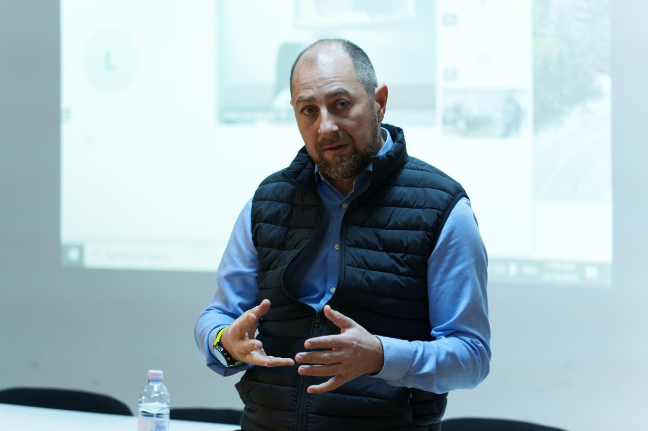 András-Nagy Zoltán a beruházás jelentőségét ecsetelte | Fotó: Sepsiszentgyörgyi Megyei Sürgősségi Kórház