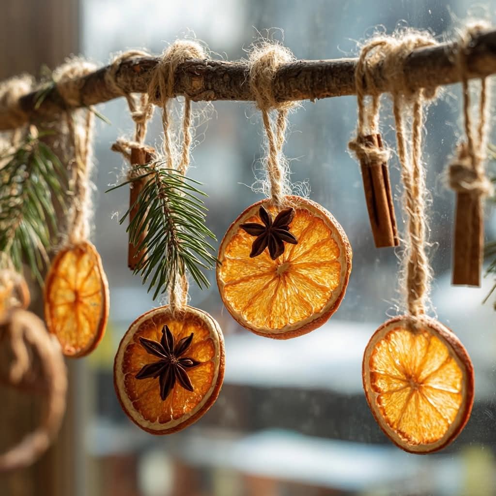 Egyszerű és nagyszerű. A szárított narancskarika az egyik legmutatósabb karácsonyfadísz. | Forrás: Pinterest