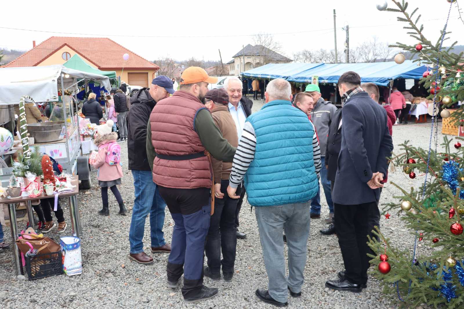 A tövisháti települések polgármesterei biztatták a csapatokat | Fotó: Kulcsár Mária