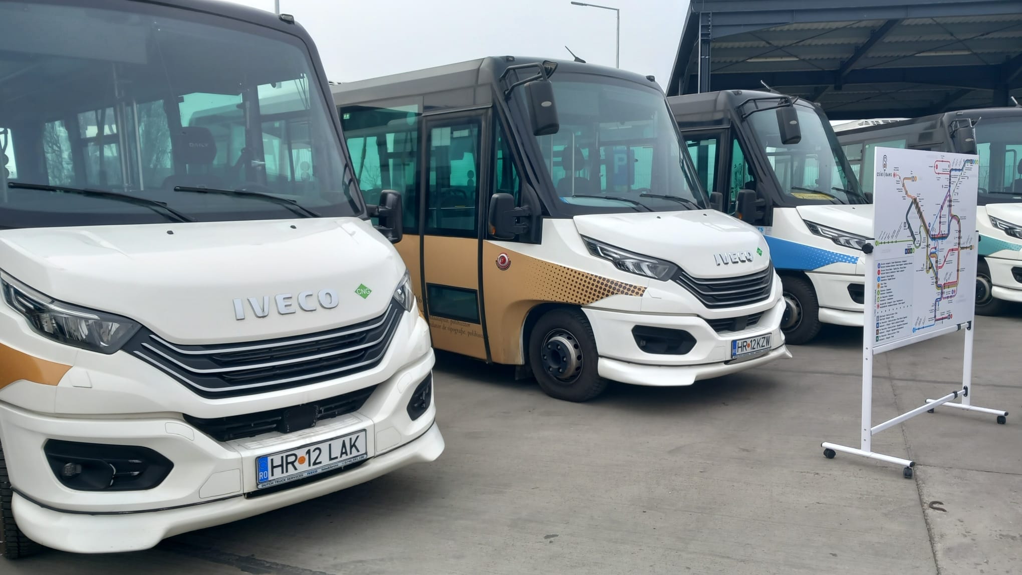 Összesen 23 sűrítettgáz-üzemű autóbuszt vásároltak | A szerző felvétele