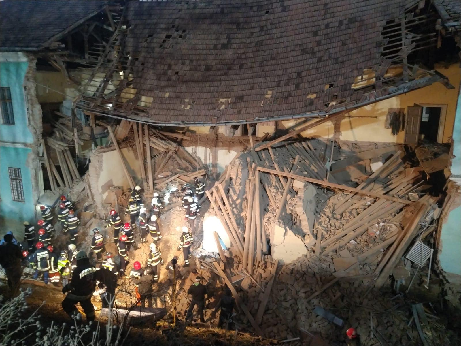 A tragédia éjszakáján. | Fotó: ISU