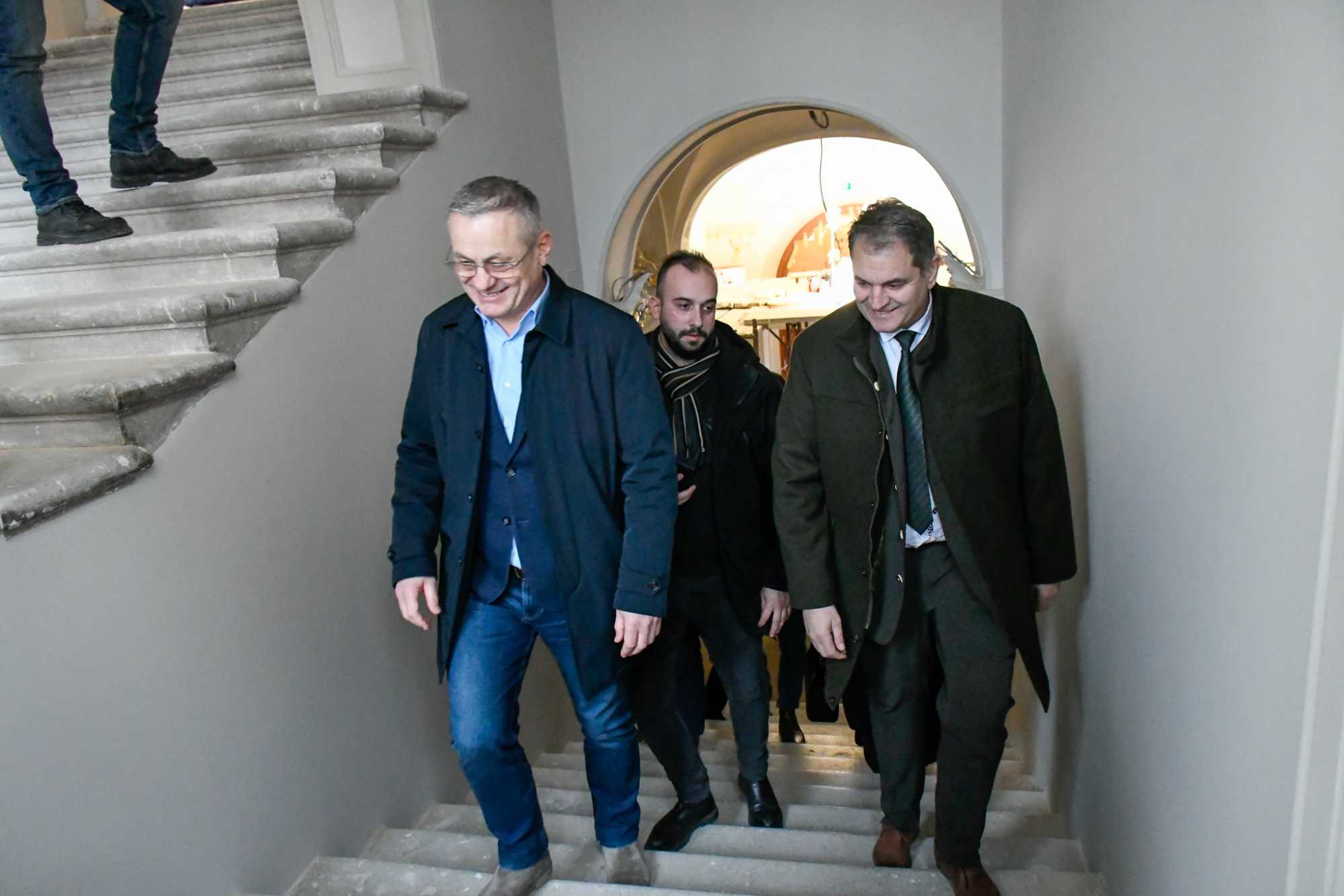 A tanácsosok látogatást tettek | Fotó: Bihar megyei tanács