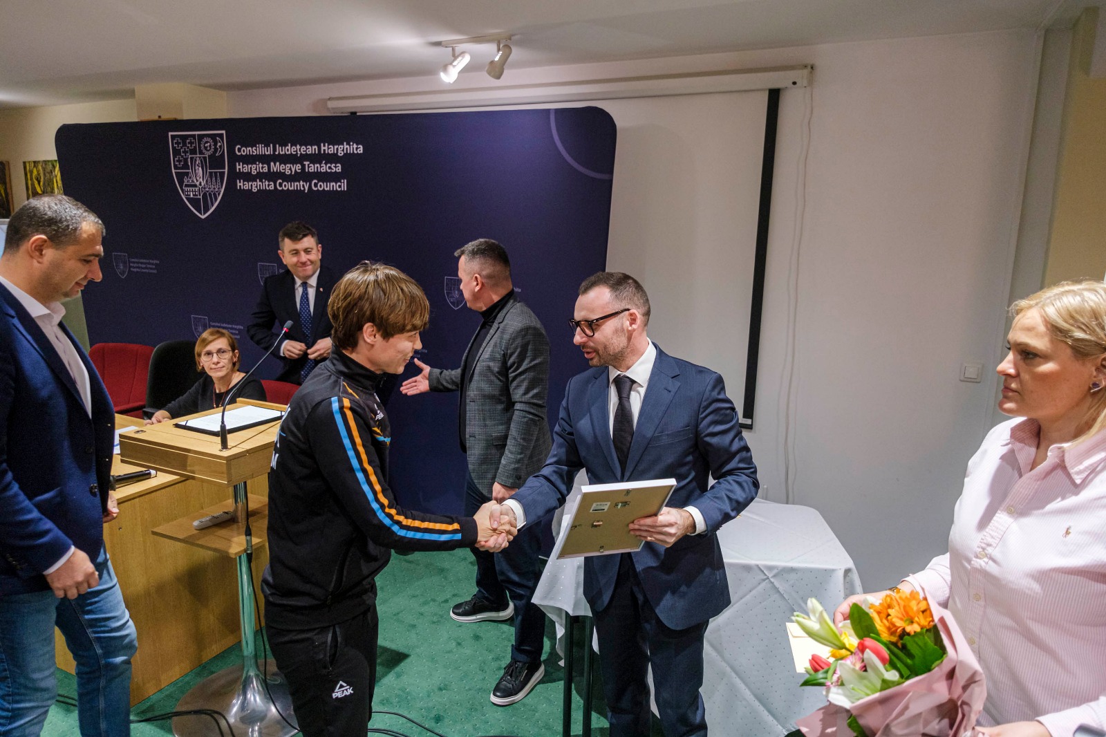 Világbajnokot köszöntöttek. 