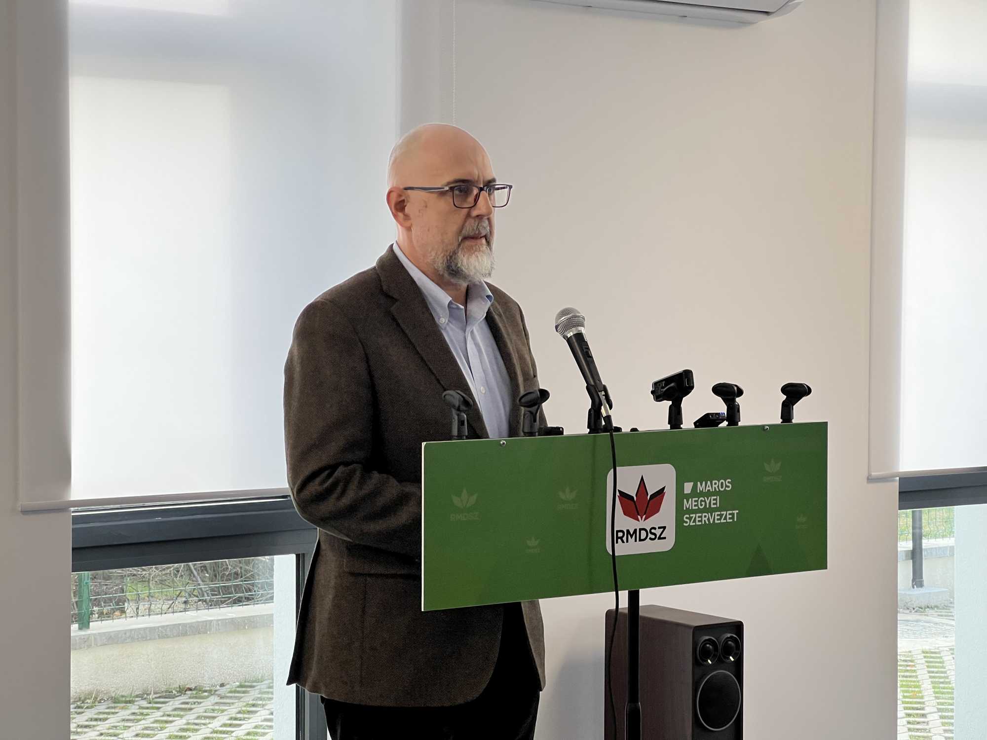 Kelemen Hunor RMDSZ elnök a gyulakuti bölcsőde átadásán | Fotó: Rákóczi Kinga