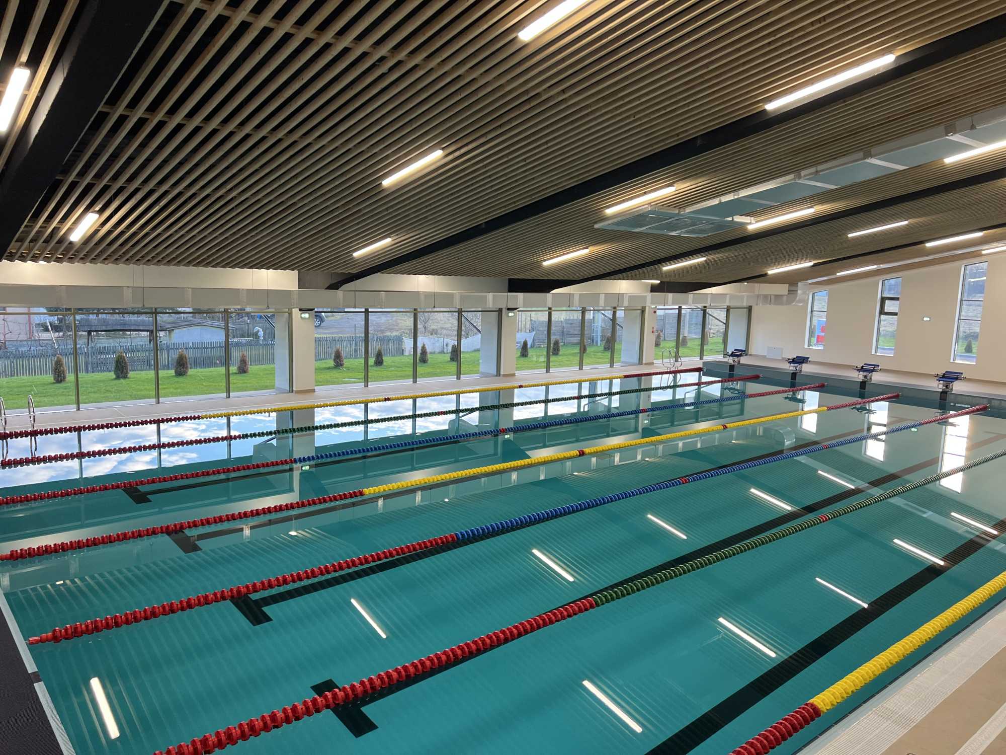 A szovátai tanuszoda szombati átadásán | Fotó: Rákóczi Kinga