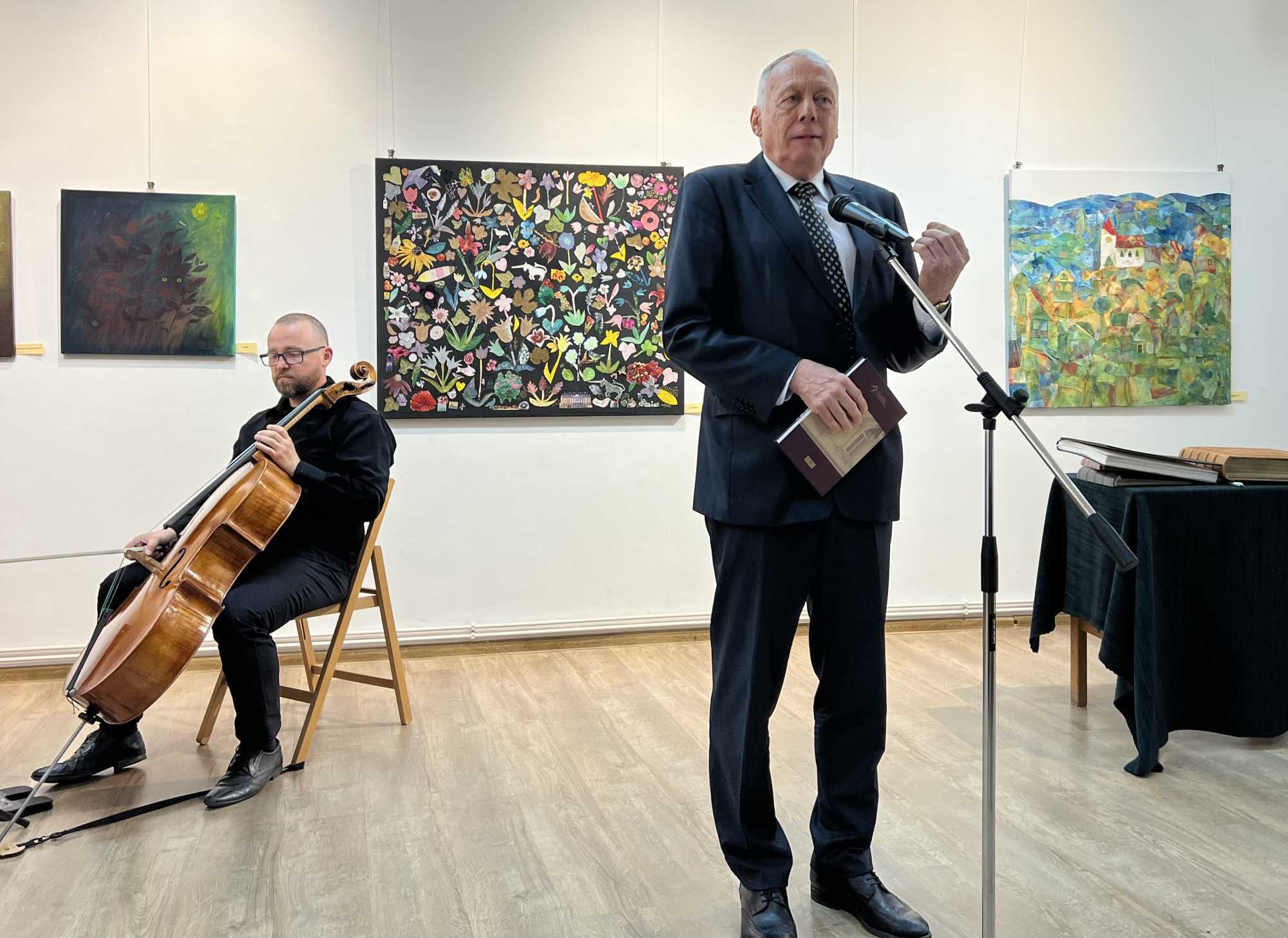 Borbély László, a Dr. Bernády György Közművelődési Egyesület elnöke | Fotó: Rákóczi Kinga