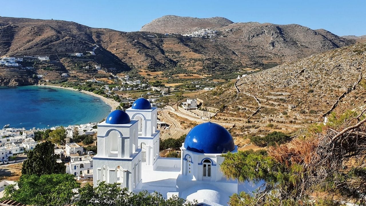 A görögországi Amorgos sziget |Fotó: davestravelpages.com