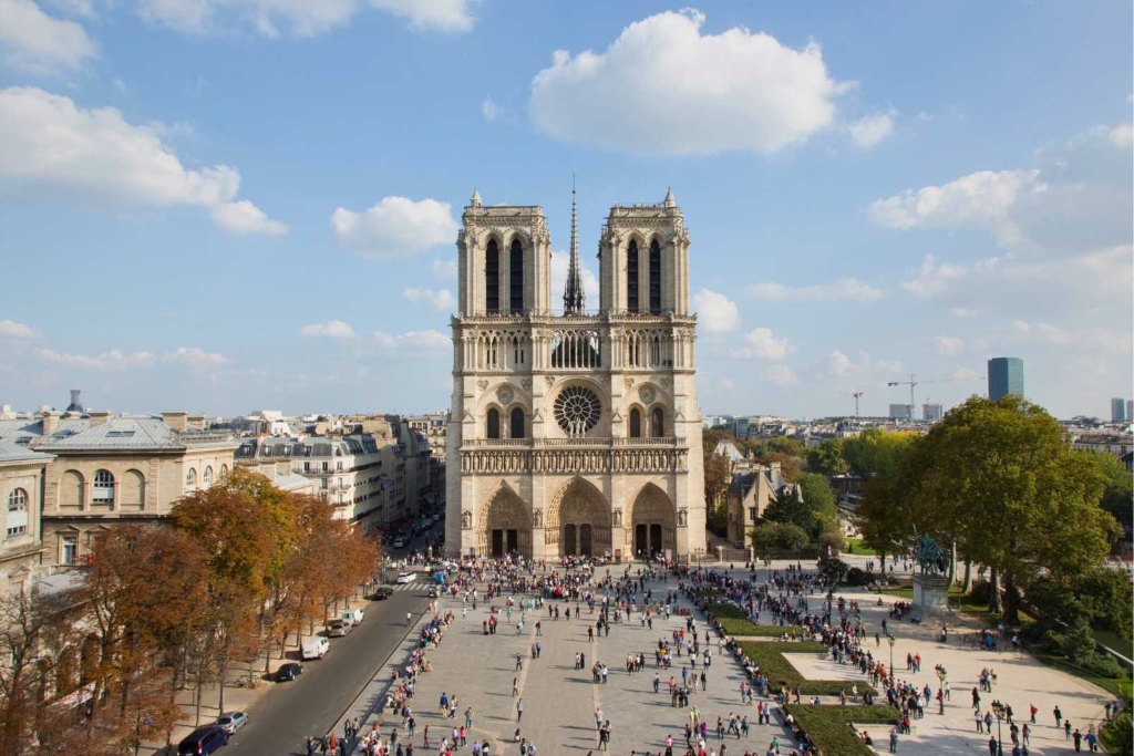 A Notre Dame 2019-ben égett le | Fotó: Cathédrale Notre-Dame de Paris Facebook-oldala