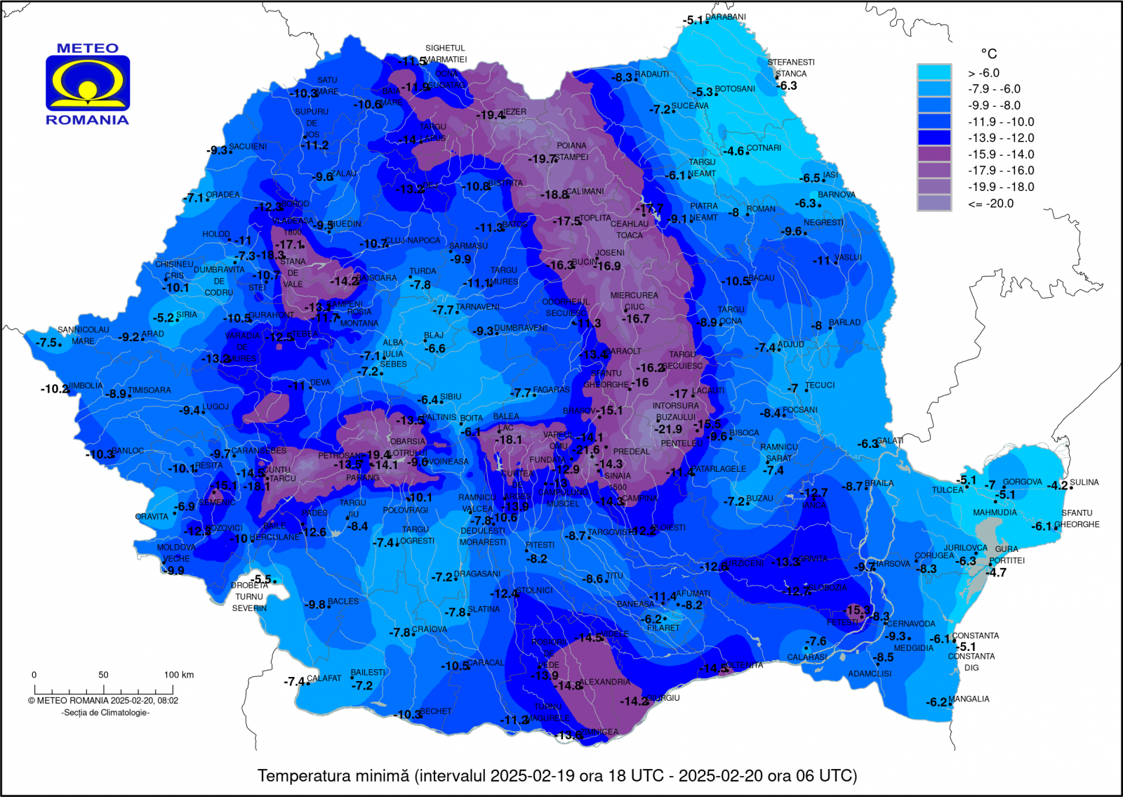 Fagyba burkolózott az ország | Illusztráció: Országos Meteorológiai Szolgálat