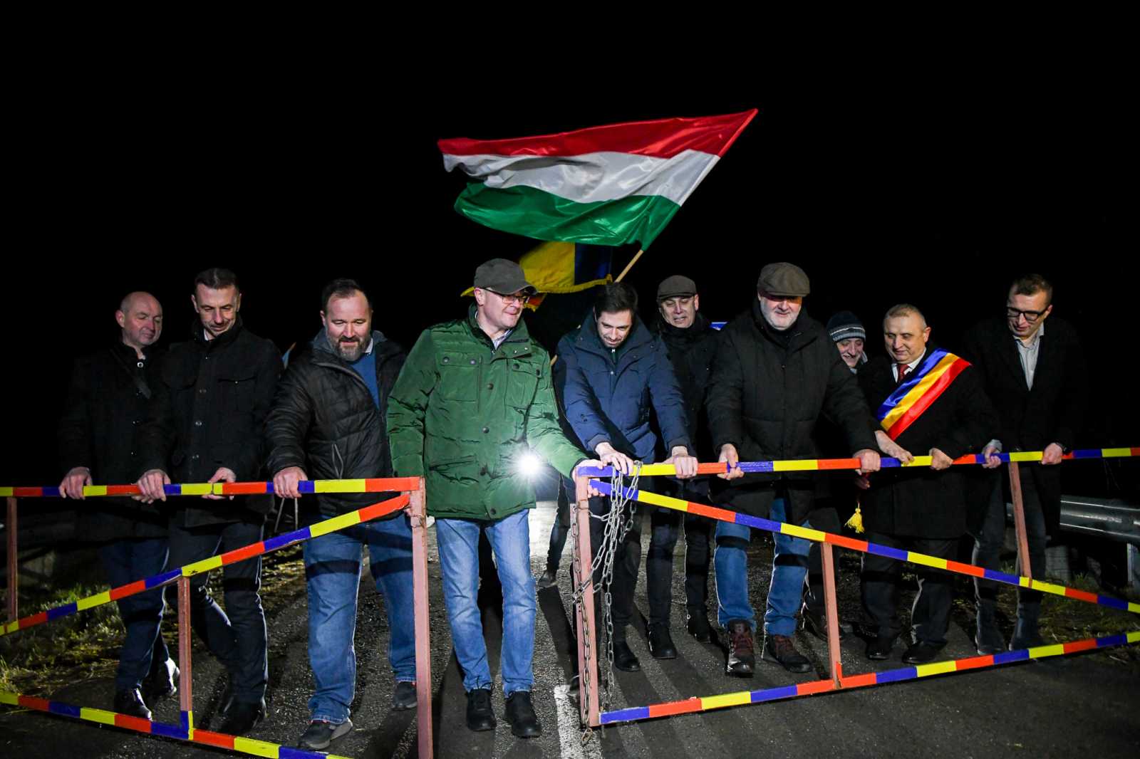 Határnyitás Nagypeleskénél | Fotó: Czinzel László