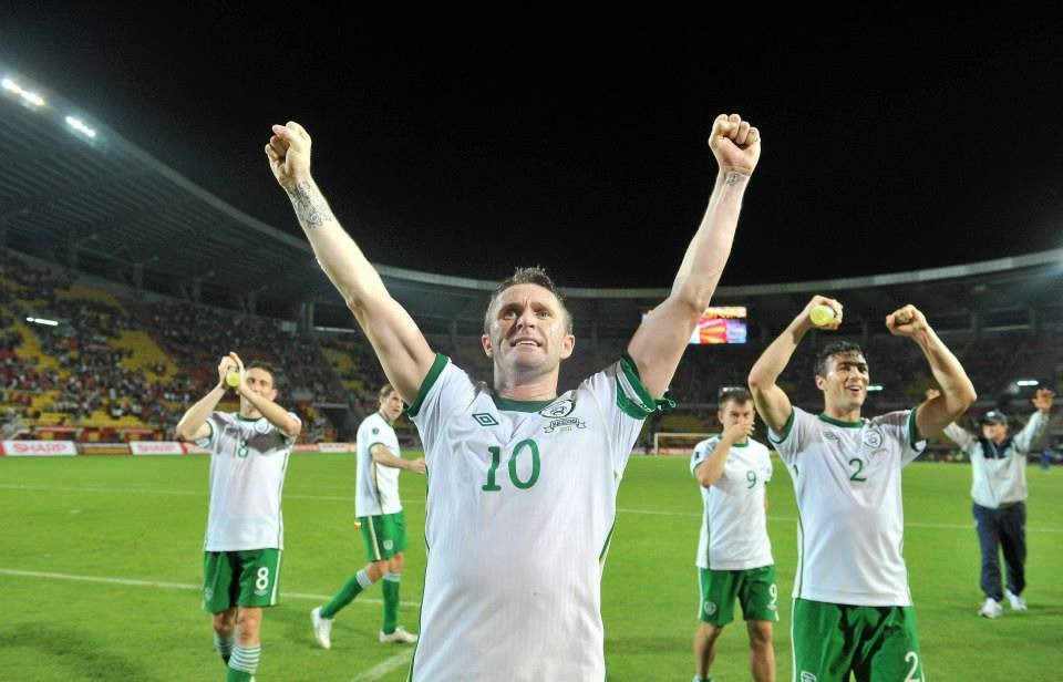 Robbie Keane ünnepel | Fotó: Facebook/Robbie Keane