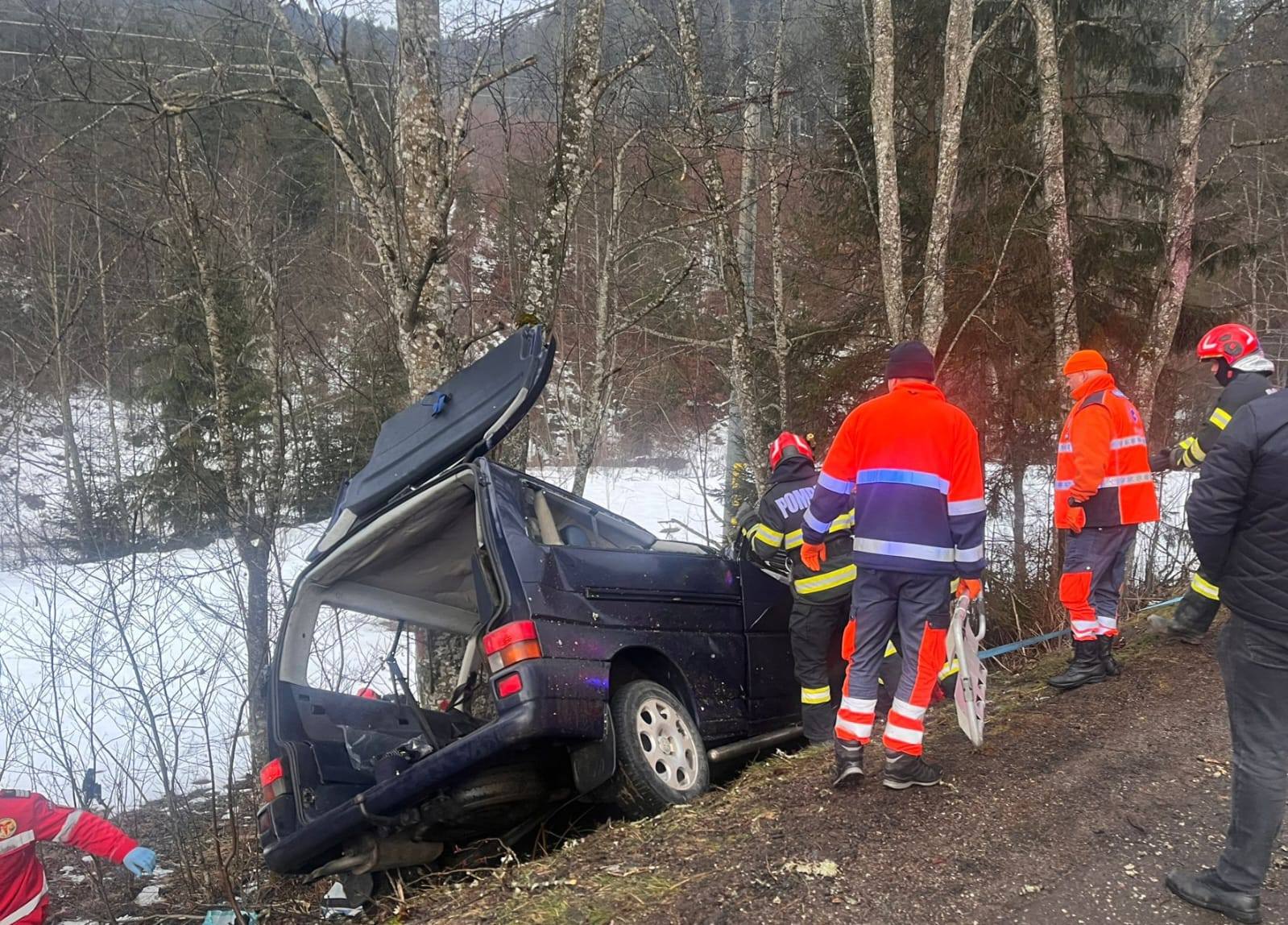 Totálkáros lett a jármű | Fotó: Facebook/Stirea Sucevei