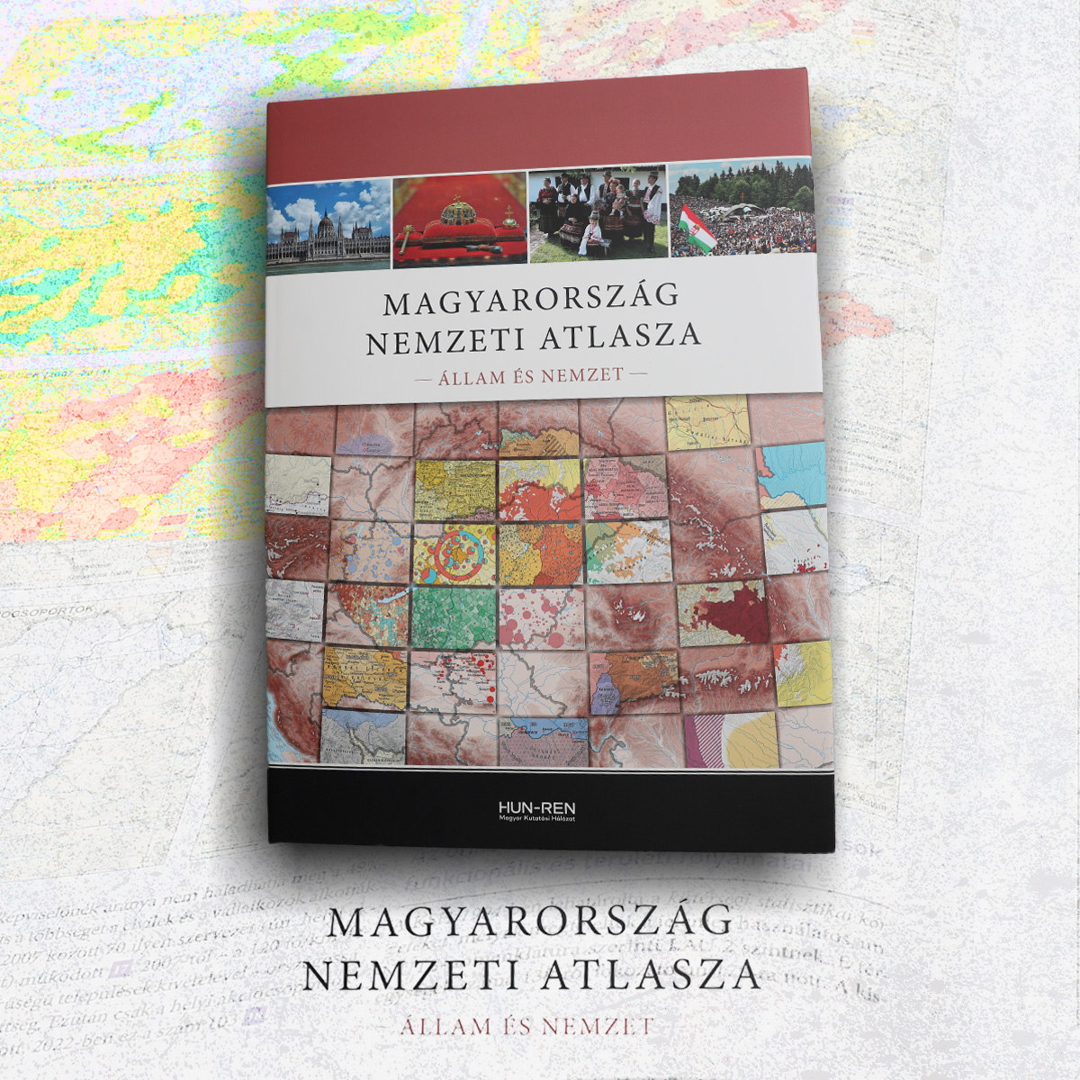 Az atlasz, melynek az angol változata ellen tiltakoztak Romániában és Szlovákiában, a kiadását pedig Zágráb egyenesen nyíltszíni provokációnak is tekinti | Fotó: nemzetiatlasz.hu 