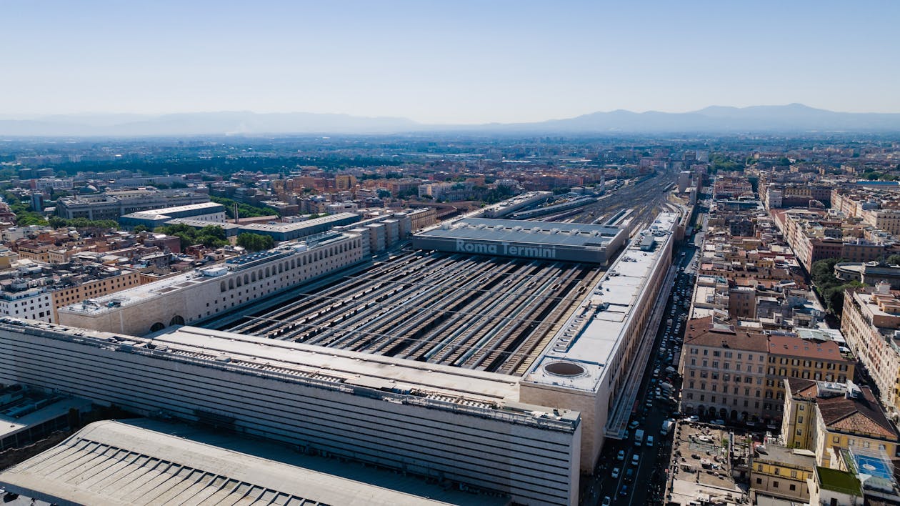 A Roma Termini az egyik legforgalmasabb csomópont az országban | Fotó: Kelly/Pexels