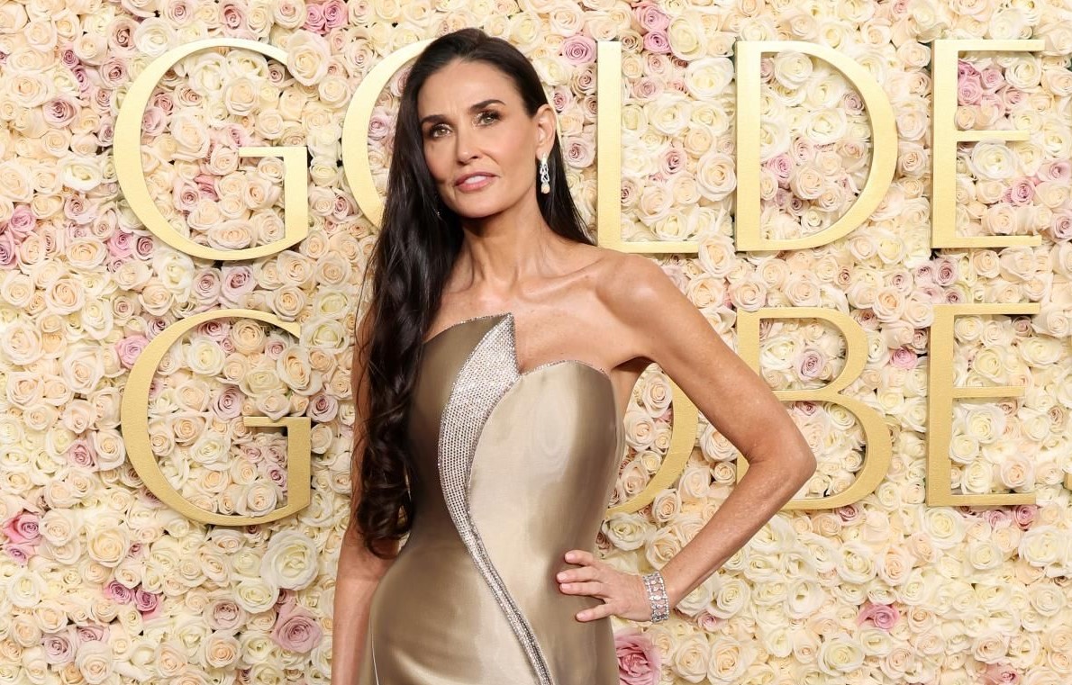 Demi Moore megható beszéde volt az idei Golden Globe Gála egyik fénypontja | Fotó: Demi Moore Facebook-oldala