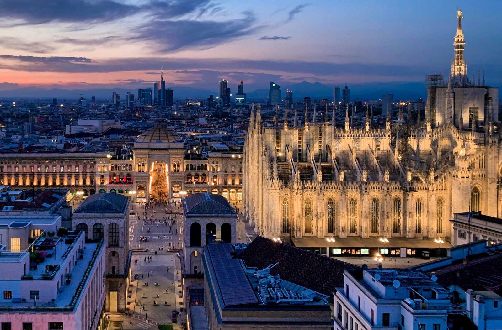 A milánói dóm környékén került sor a csoportos zaklatásra | Fotó: Facebook/Duomo di Milano