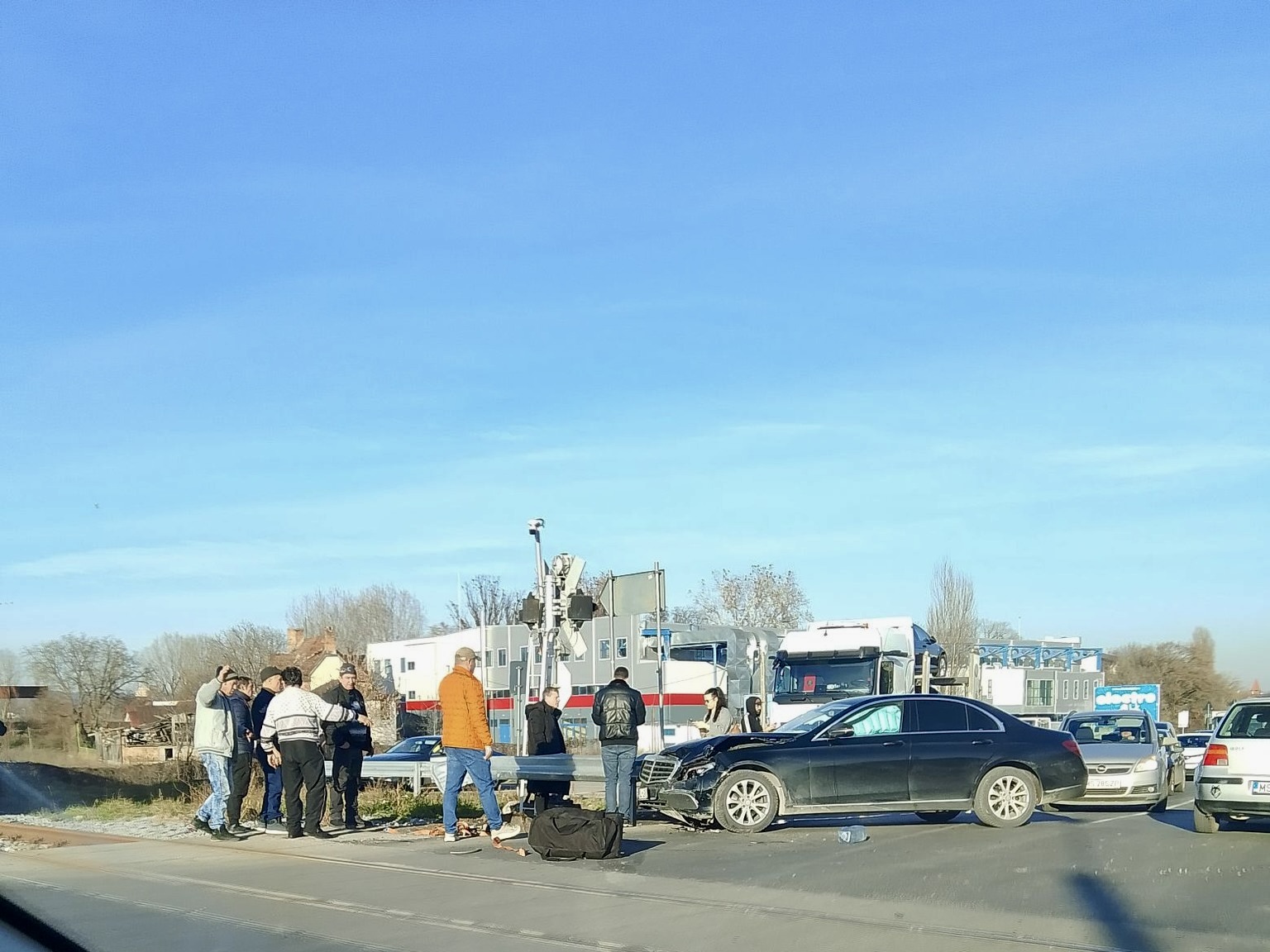 Marosvásárhely, Tamás Ernő utca |Fotó: Info Trafic Mures