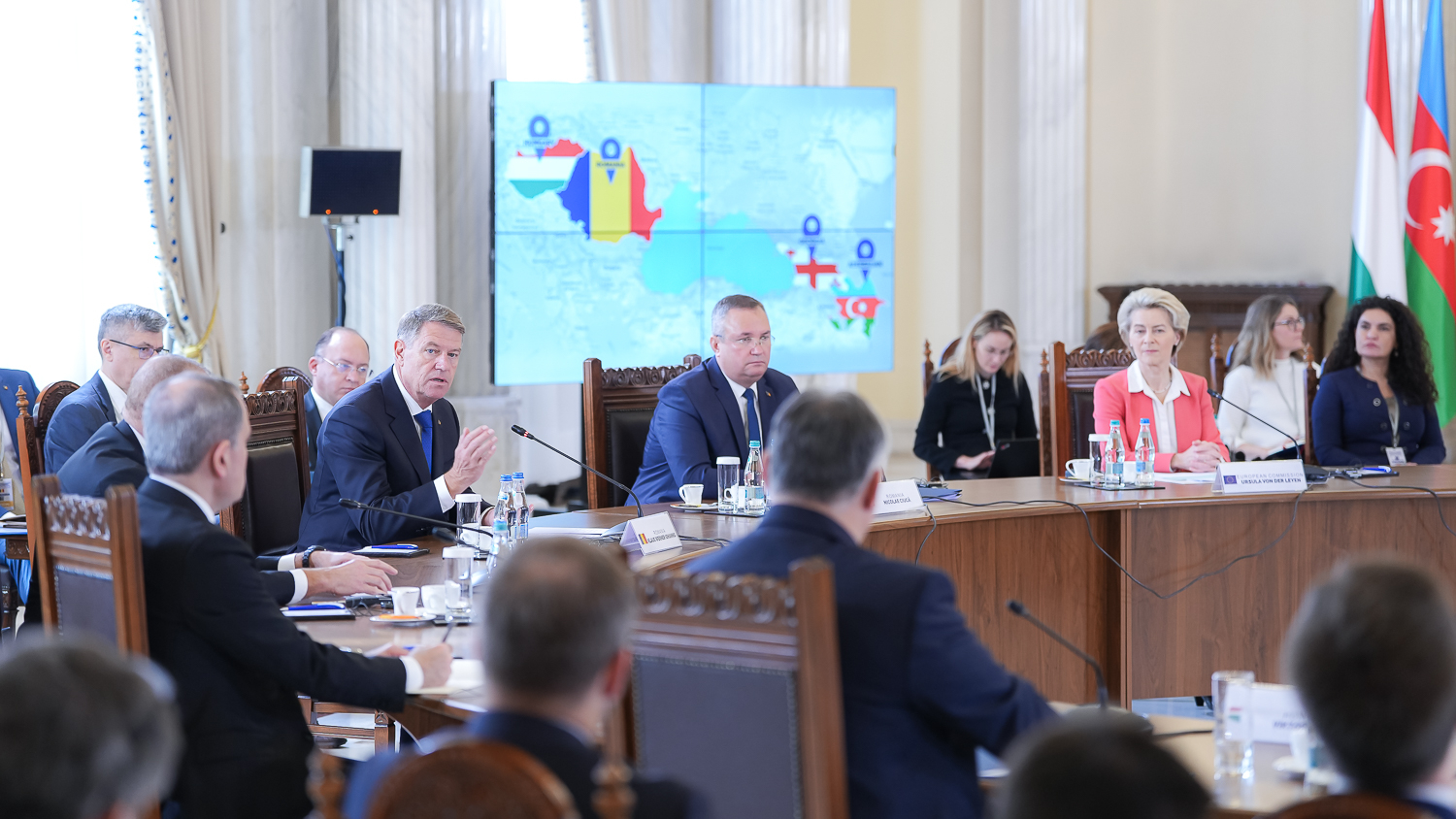 A négy ország még 2022-ben kötött stratégiai partnerséget | Fotó: presidency.ro/archív felvétel
