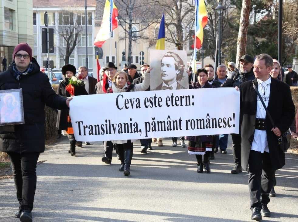 Akcióban a Nemzet Útja. A felvétel egy korábbi megmozduláson készült Fotó: Mihai Tarnoveanu Facebook oldala  