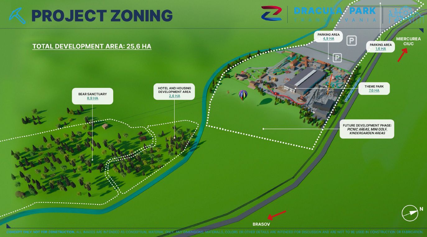 Több mint 26 hektáron terül el majd a park