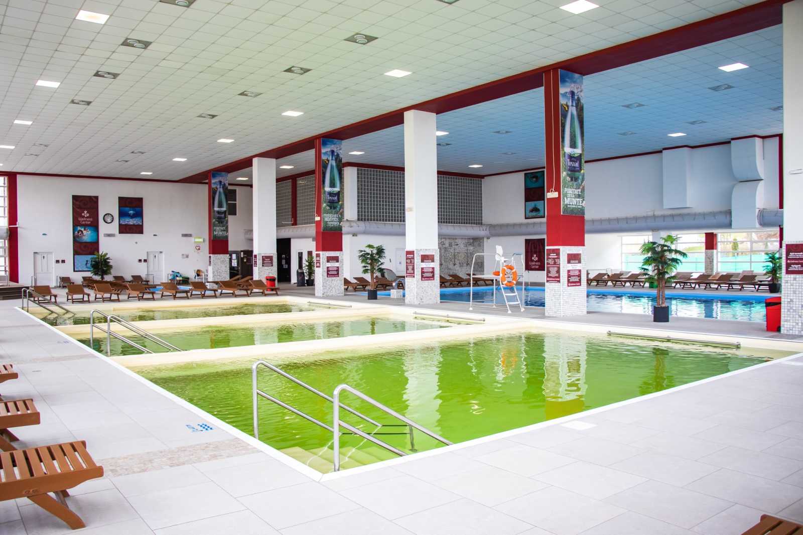 A wellness központ sósvizes medencéi Fotó: a Wellness Központ Facebook oldala  
