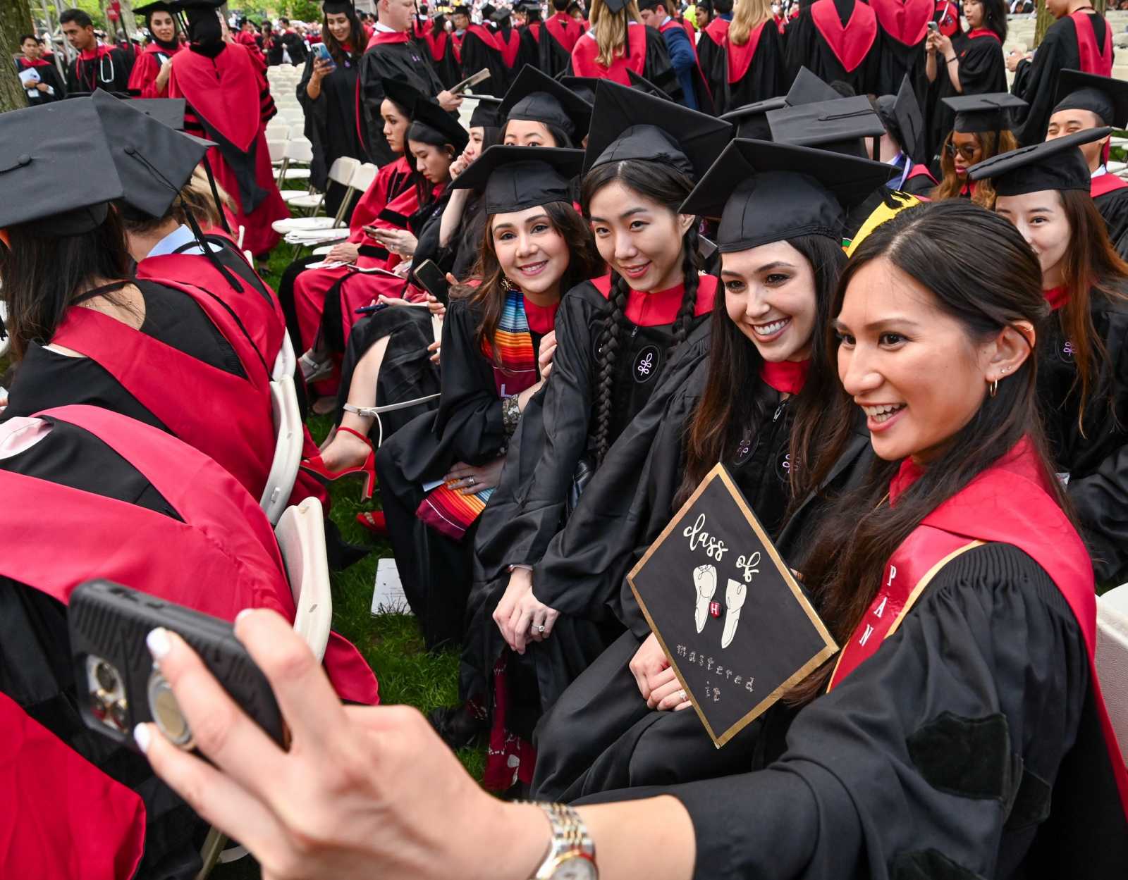A külföldi diákok a teljes hallgatói létszám negyedét teszik ki./ Fotó: Harvard University