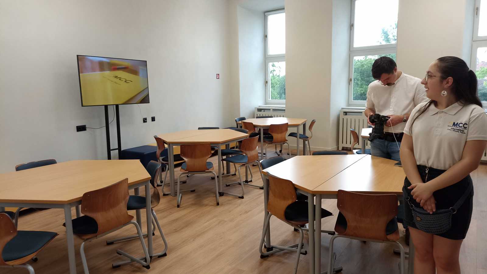 A diákok örülnek az új épületnek