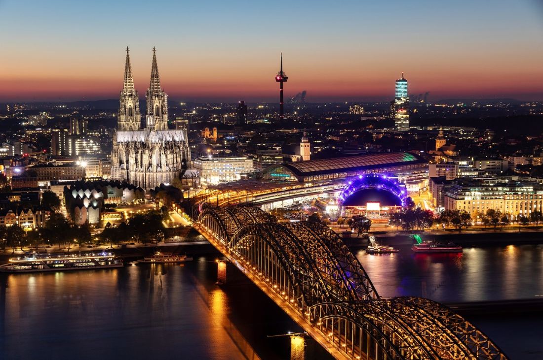 Bombákat találtak Köln központi részén./ Forrá: Wikipédia