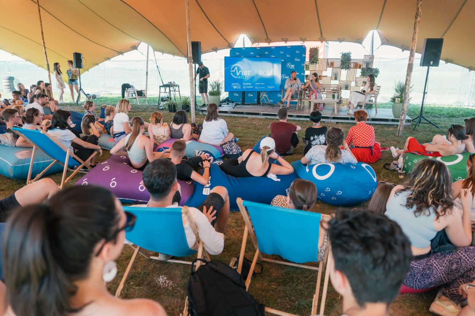 A Vibe Koli idén is minőségi szakmai tartalommal gazdagítja a fesztiválélményt./ Fotó: VIBE