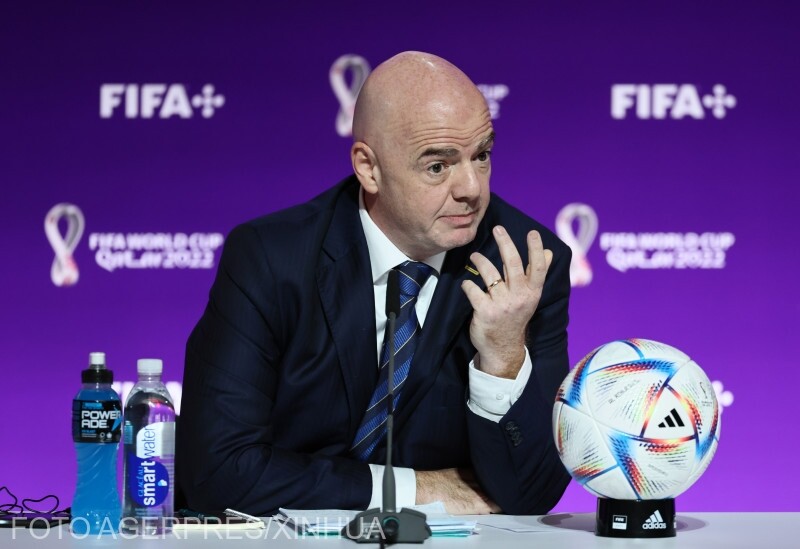 Gianni Infantino FIFA-elnök elmondta, ő egyáltalán nem aggódik | Fotó: Agerpres