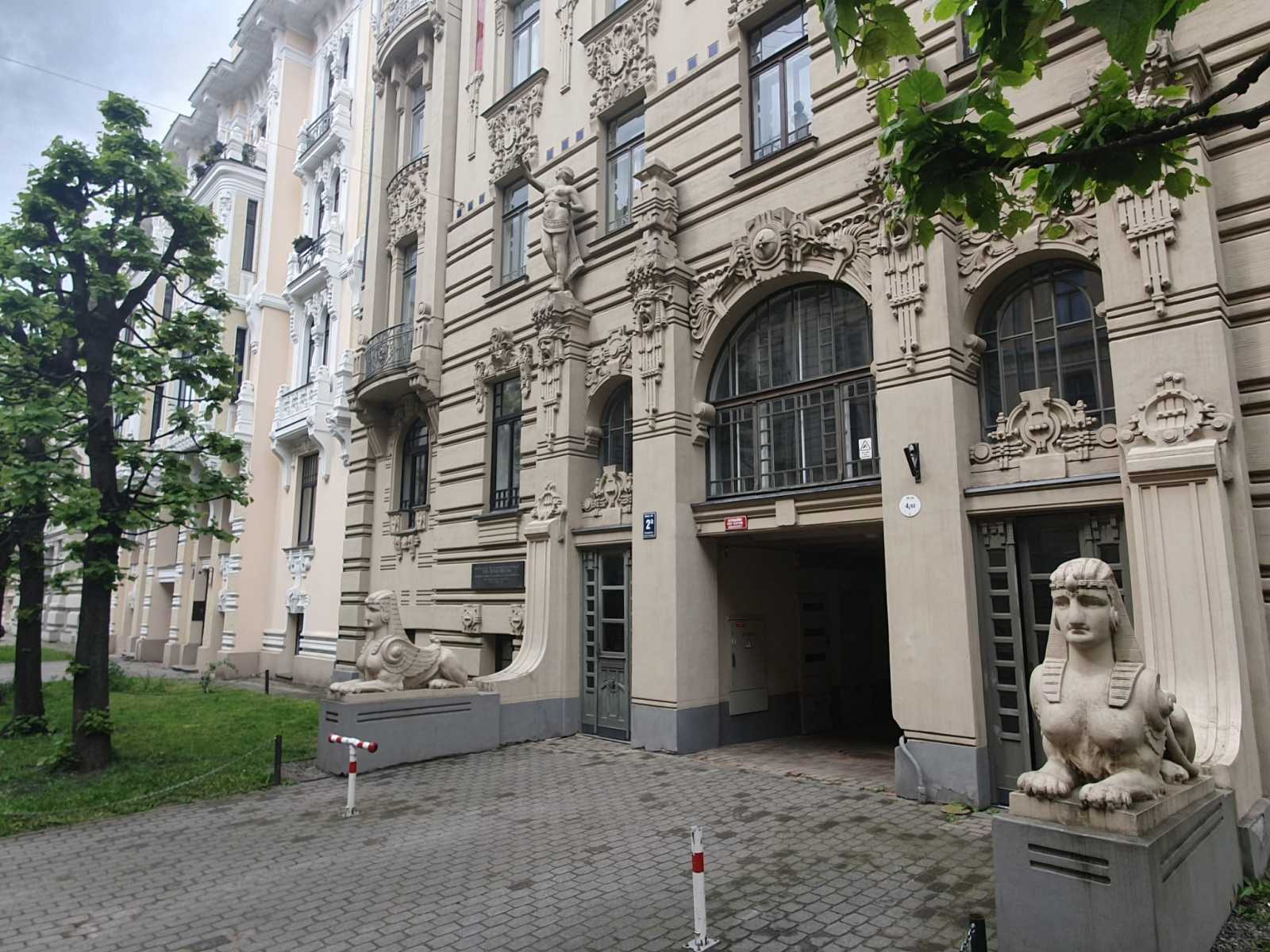 Szecessziós álom Riga belvárosában | A szerző felvéteele
