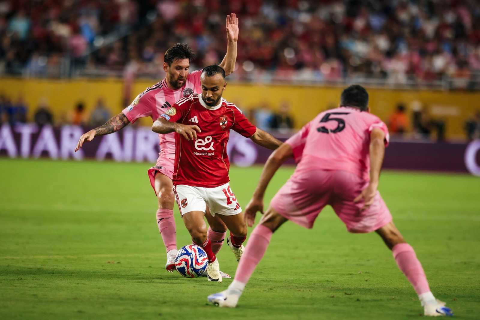 Lionel Messiék döntetlenjével rajtolt el a torna./ Forrás: Al-Ahli Facebook-oldala 