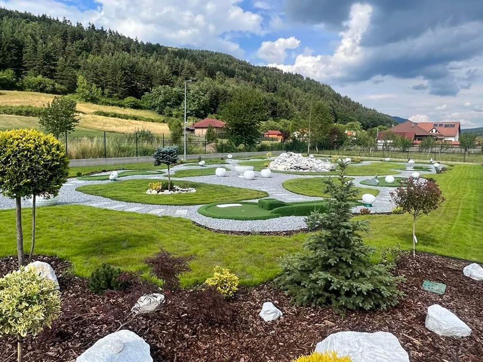Parajd: Minigolf pálya