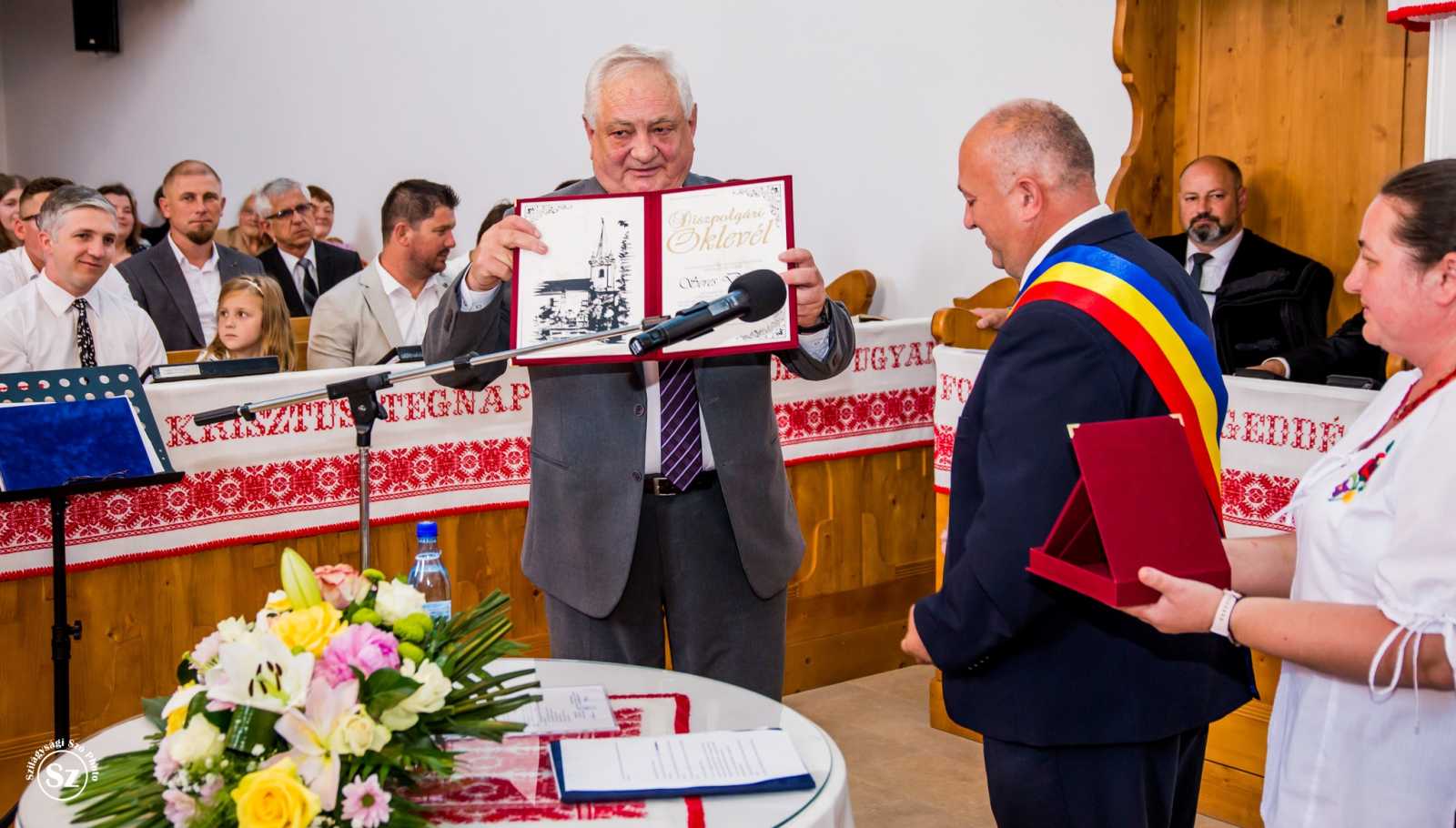 Seres Dénes képviselő díszpolgári címet kapott | Fotó: Kulcsár Mária 