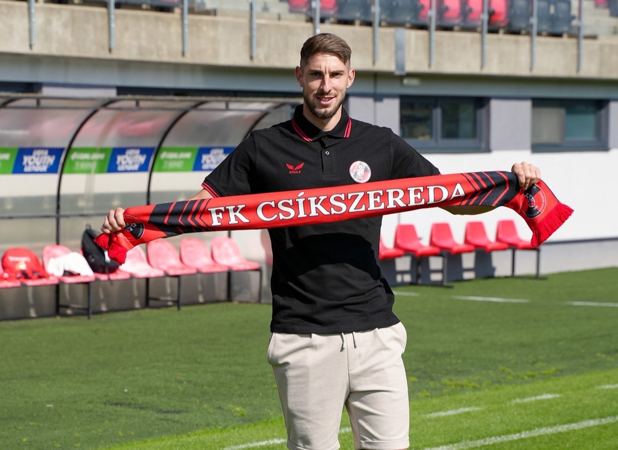Budapestről szerződik a székelyföldiekhez | Fotó: az FK Csíkszereda Facebook oldala