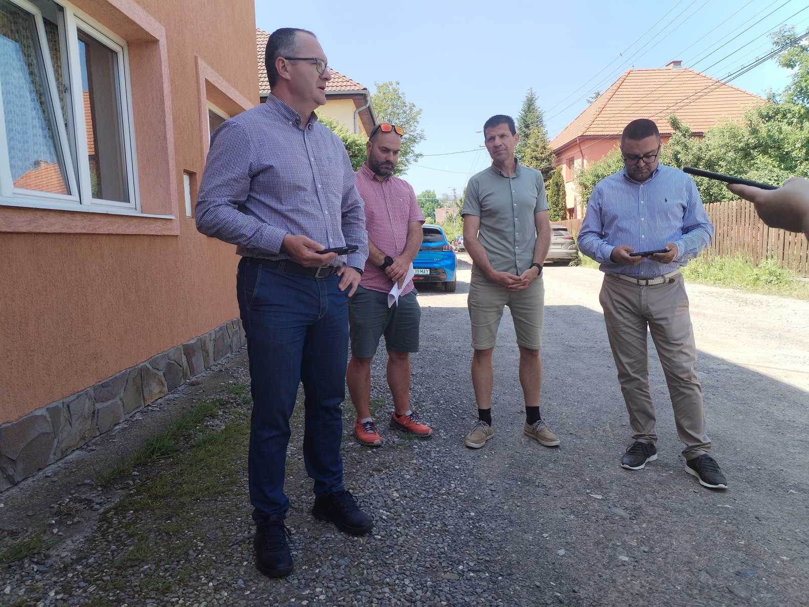 A városháza és a kivitelező képviseli mutatták be az elképzeléseket | A szerző felvételei