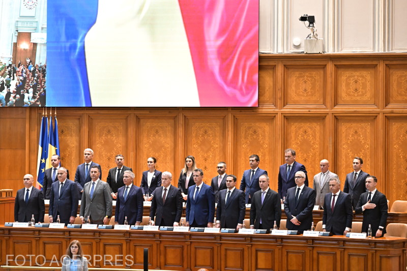 A Bolojan-kormány | Fotó: Agerpres