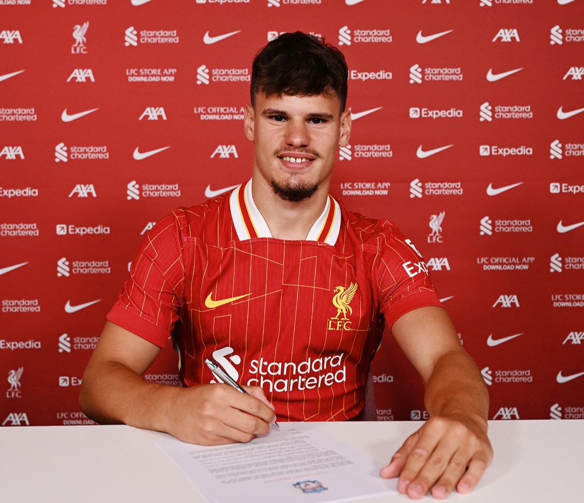Sokan várták már a hivatalos bejelentést | Fotó: Liverpool FC