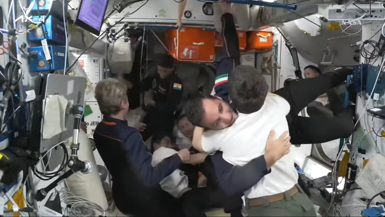 Megérkeztek | Fotó: képernyőmentés/NASA