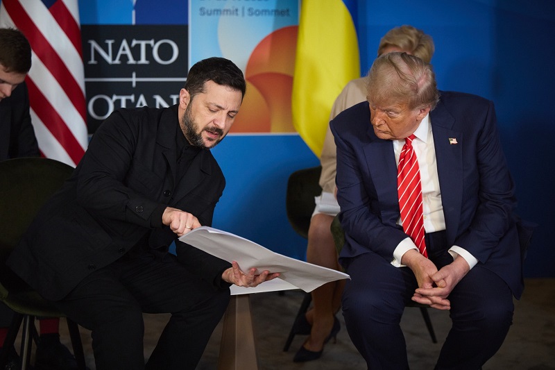 Nem tárgyaltak az orosz–ukrán háborúban kialakítandó tűzszünet részleteiről | Fotó: Volodimir Zelenszkij Facebook oldala
